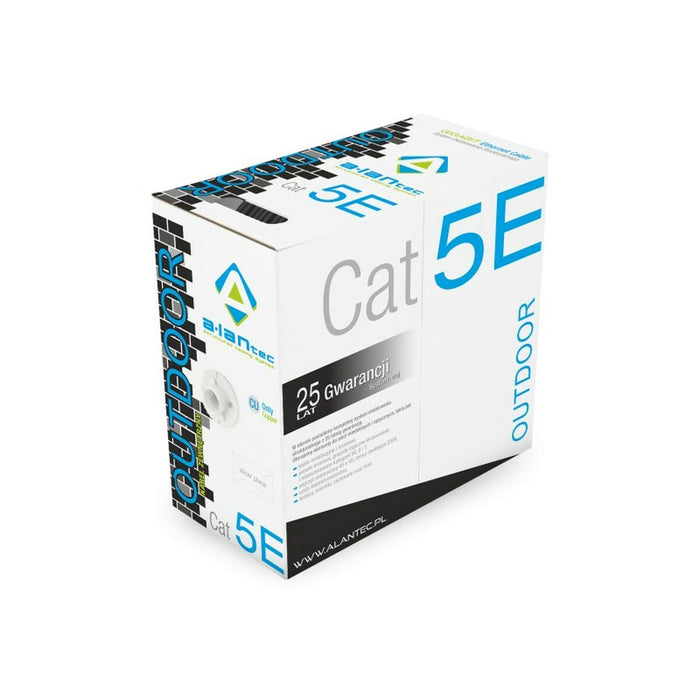 Cablu de Rețea Rigid UTP Categoria 5e Alantec KIF5OUT305 305 m
