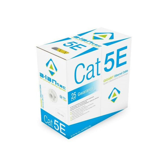 Cablu de Rețea Rigid FTP Categoria 5e Alantec KIU5PVC305Y 305 m