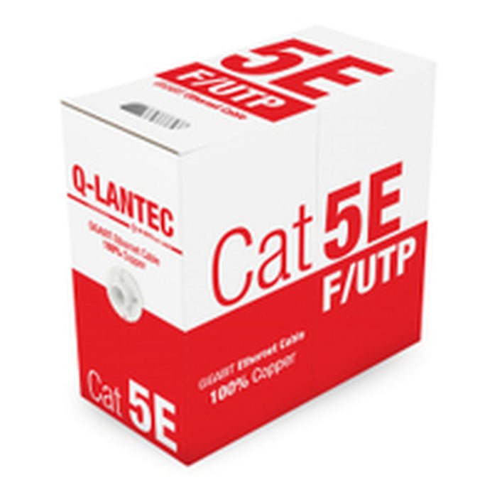 Cablu de Rețea Rigid UTP Categoria 6 Q-Lantec KIF5PVC305Q Gri 305 m