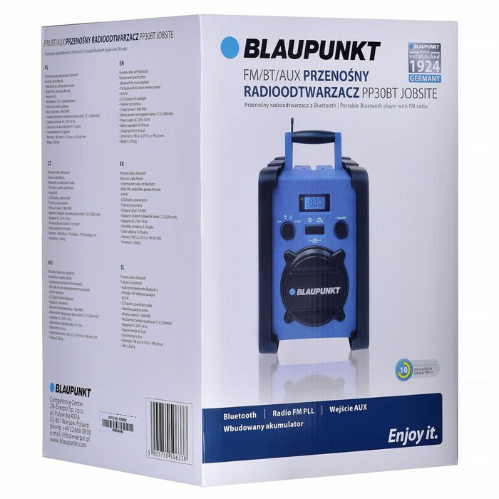 Radio Blaupunkt PP30BT Albastru Negru