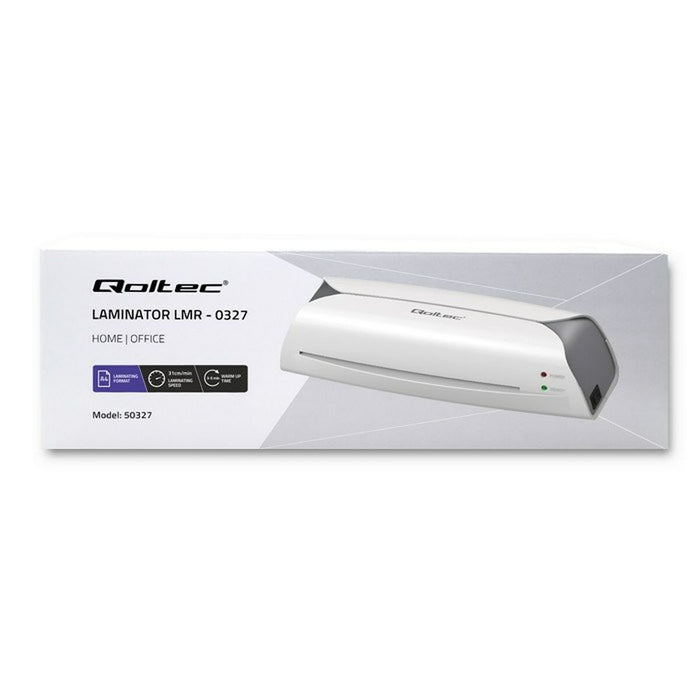 Limitator Qoltec Laminator LMR-0327 A4 Alb