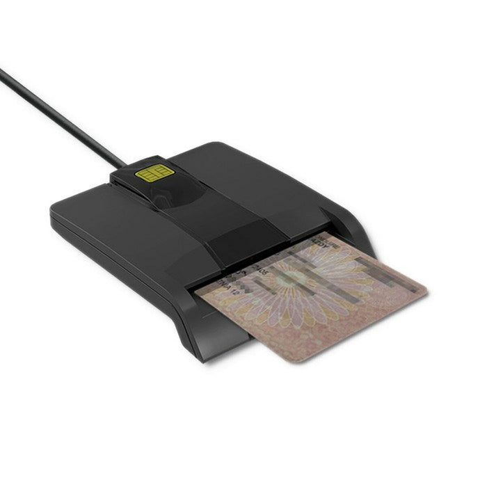 Cititor de Carduri Qoltec 50634 Negru