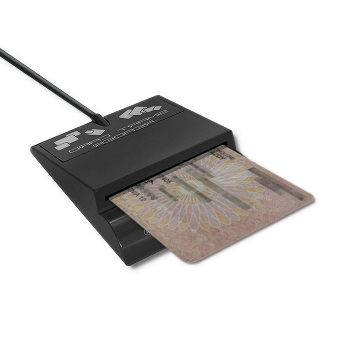 Cititor de Carduri Qoltec 50636 Negru