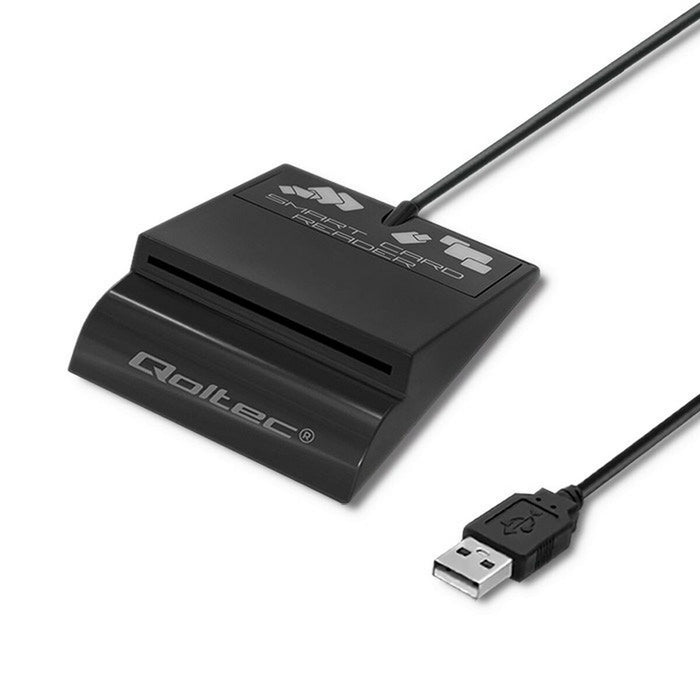 Cititor de Carduri Qoltec 50636 Negru