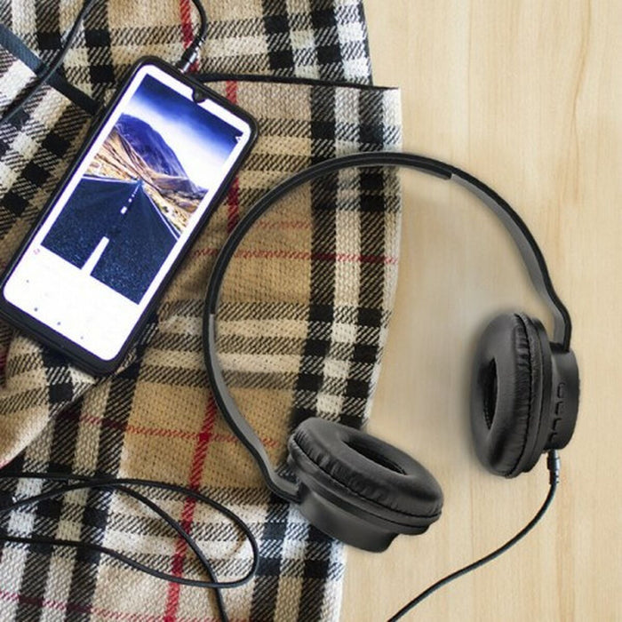 Căști Bluetooth Qoltec 50846 Negru