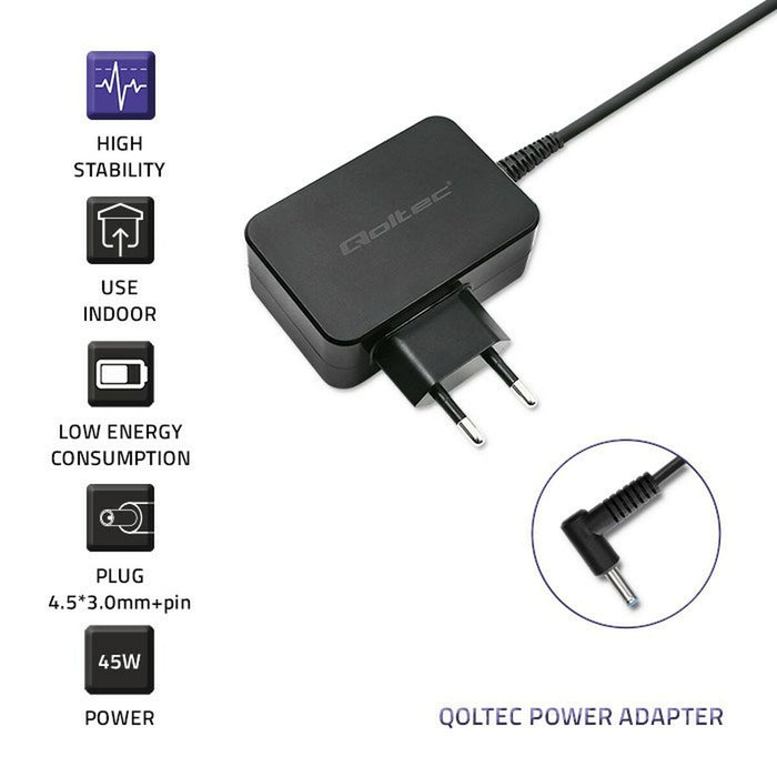 Încărcător pentru Laptop Qoltec 51026 65 W