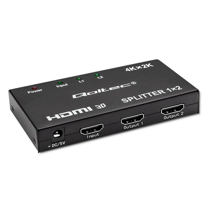 Switch HDMI Qoltec 51796 Negru