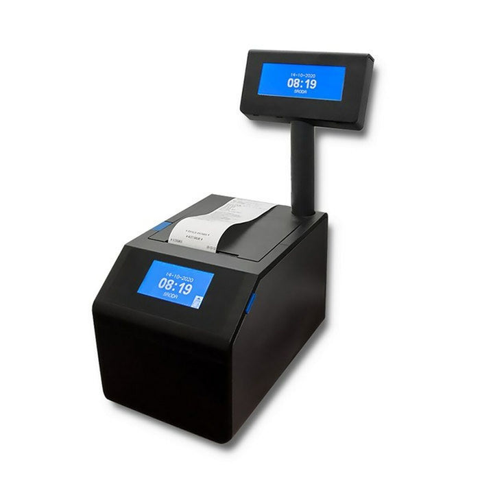 Rolă de Hârtie Termică Qoltec 51895 10 Unități Alb 57 mm 30 m