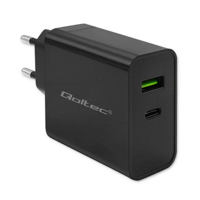 Încărcător de Perete Qoltec 52378 Negru 45 W (1 Unități)