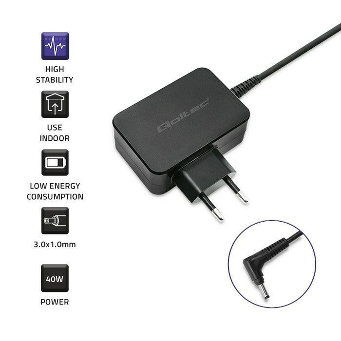 Încărcător pentru Laptop Qoltec 52408 40 W