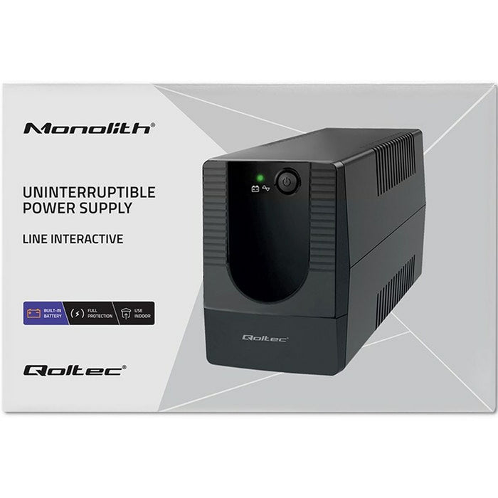 Sistem de Alimentare Neîntreruptă Interactiv Qoltec 53774 600 W