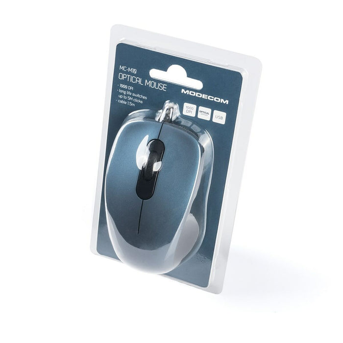 Mouse Modecom MC-M10 Albastru Negru Negru/Albastru