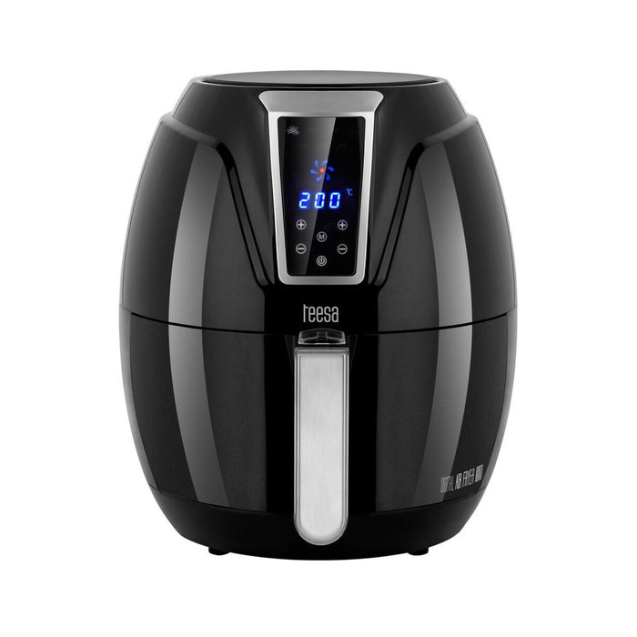 Friteuză cu Aer TEESA Digital Negru 1400 W 3,2 L