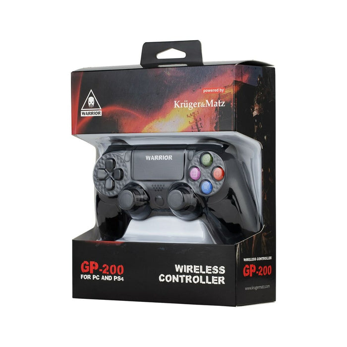 Telecomandă Gaming fără Fir Kruger & Matz Warrior GP-200 Negru Bluetooth PC PlayStation 4