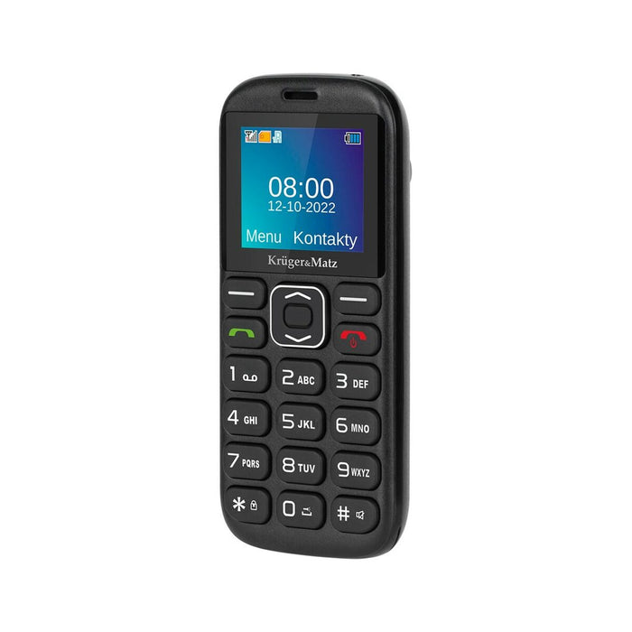 Telefon Mobil pentru Persoane Vârstnice Kruger & Matz KM0922 1,77" Negru