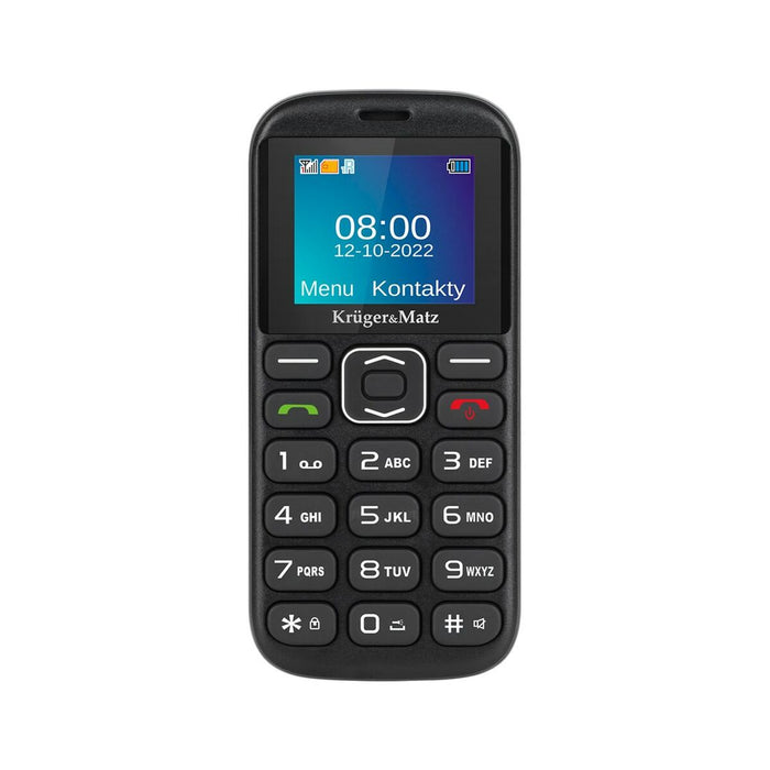 Telefon Mobil pentru Persoane Vârstnice Kruger & Matz KM0922 1,77" Negru