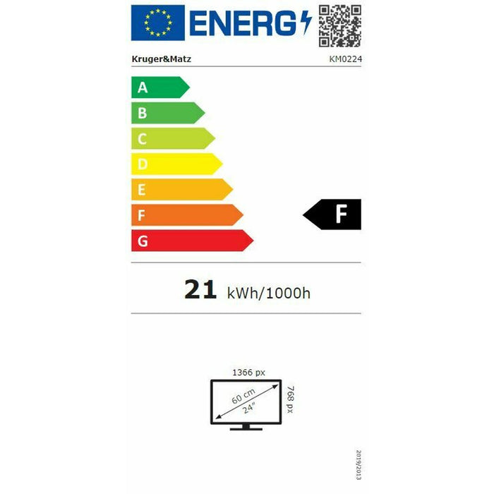 Televiziune Kruger & Matz KM0224-T4 HD 24" LED