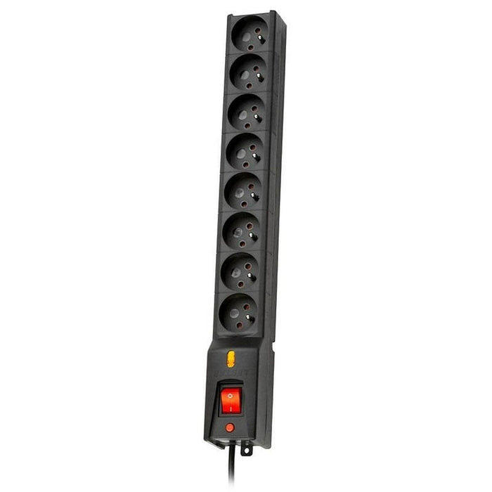 Placă de circuit Prize 8 Puncte de Conectare cu Întrerupător Lestar LX 810 G-A  (1,5 m)