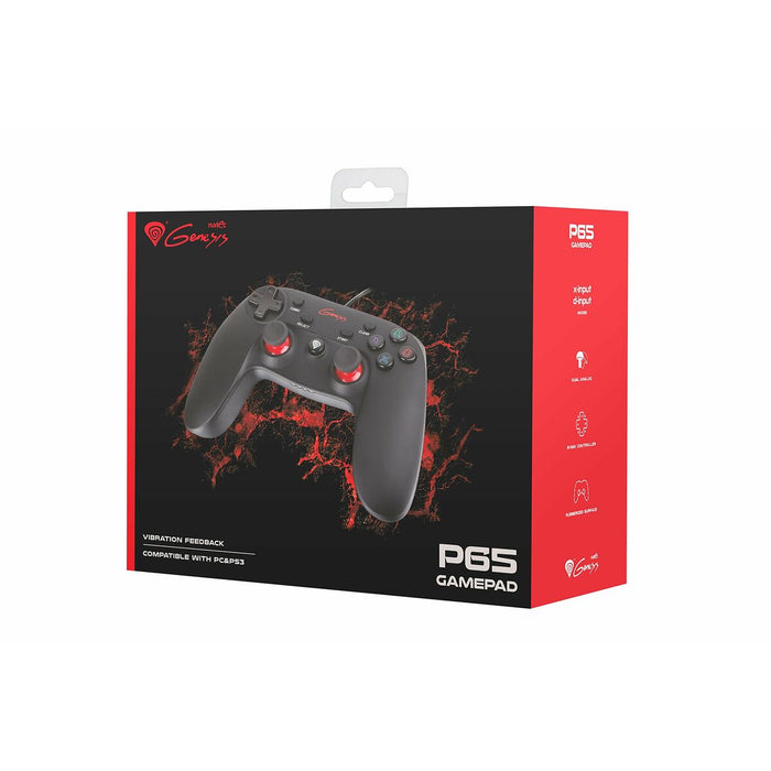 Telecomandă Jocuri Gaming Genesis P65 PS3 PC Negru