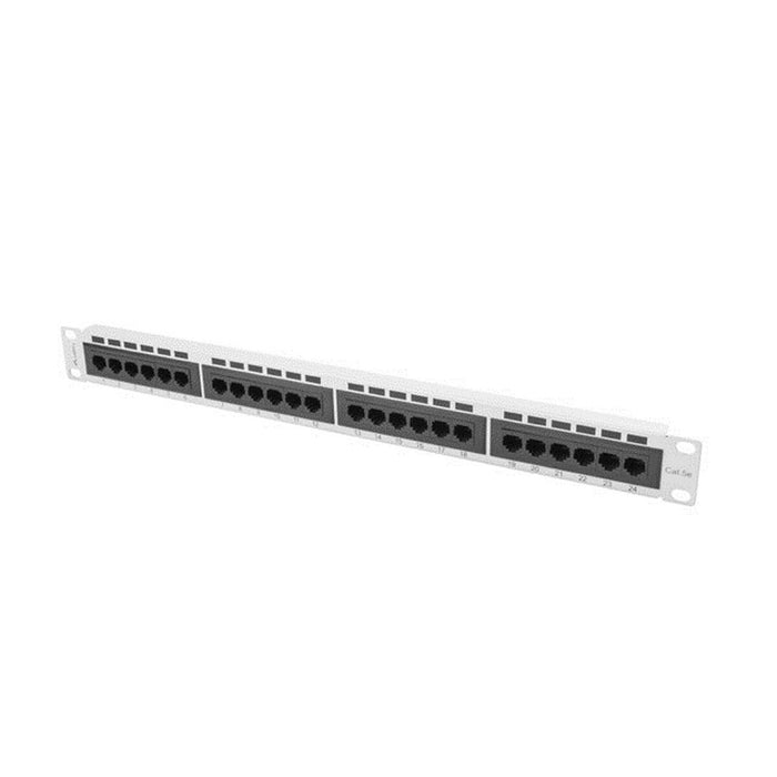 Panou Patch 24 Porturi UTP Categoria 5e Lanberg PPU5-1024-S