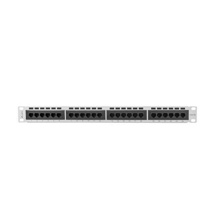 Panou Patch 24 Porturi UTP Categoria 5e Lanberg PPU5-1024-S