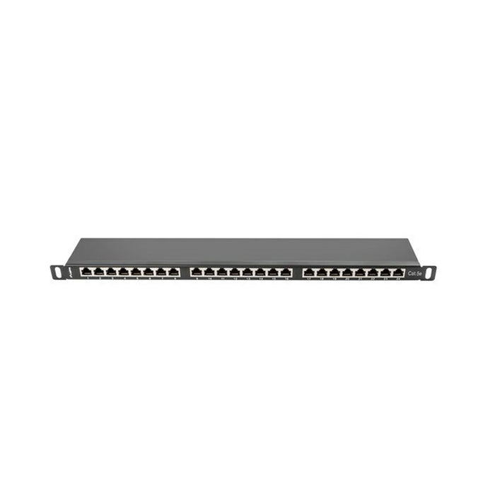 Panou Patch 24 Porturi UTP Categoria 5e Lanberg PPS5-0024-B