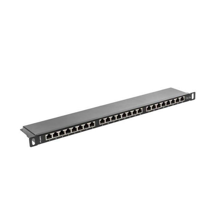 Panou Patch 24 Porturi UTP Categoria 5e Lanberg PPS5-0024-B