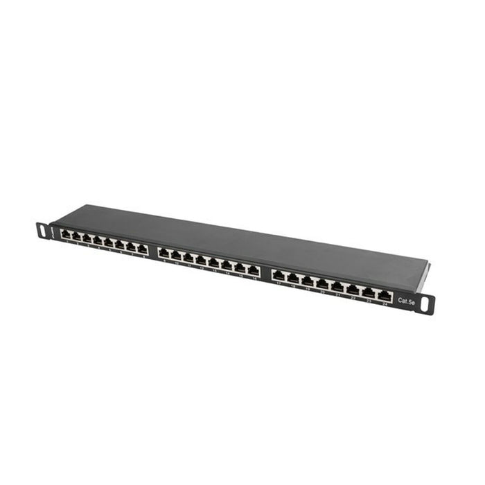 Panou Patch 24 Porturi UTP Categoria 5e Lanberg PPS5-0024-B