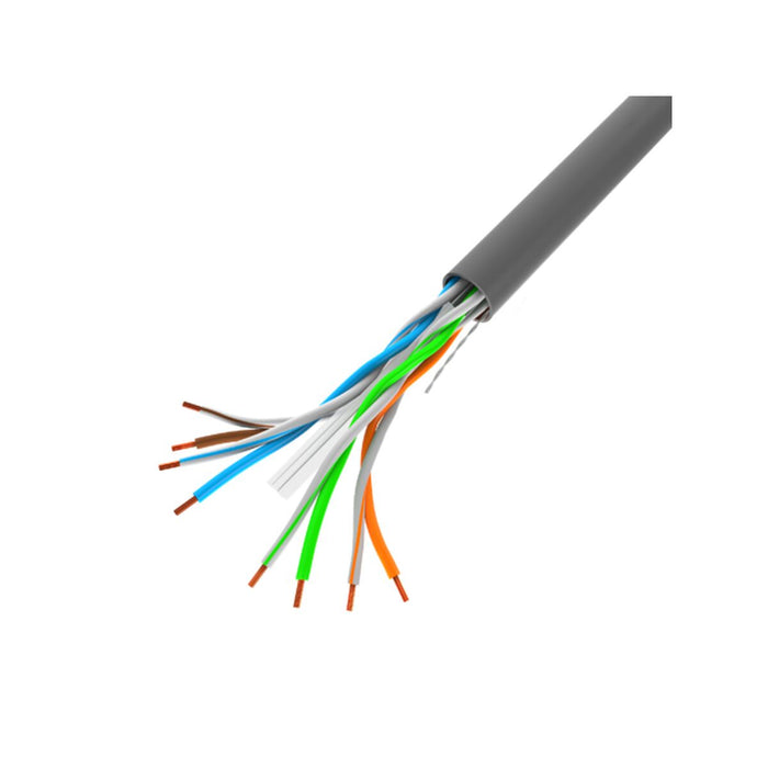 Cablu de Rețea Rigid UTP Categoria 6 Lanberg LCU6-10CC-0305-S 305 m Gri