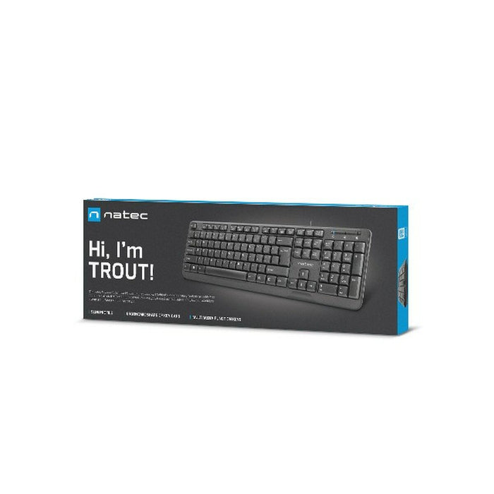 Tastatură Natec TROUT Negru