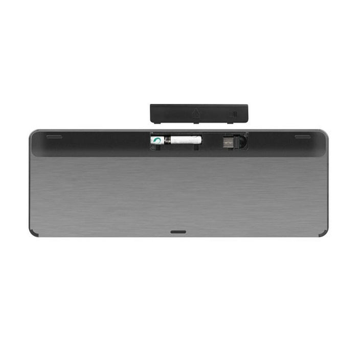Tastatură Natec NKL-0968 Negru Gri Negru/Argintiu Engleză EEUU QWERTY