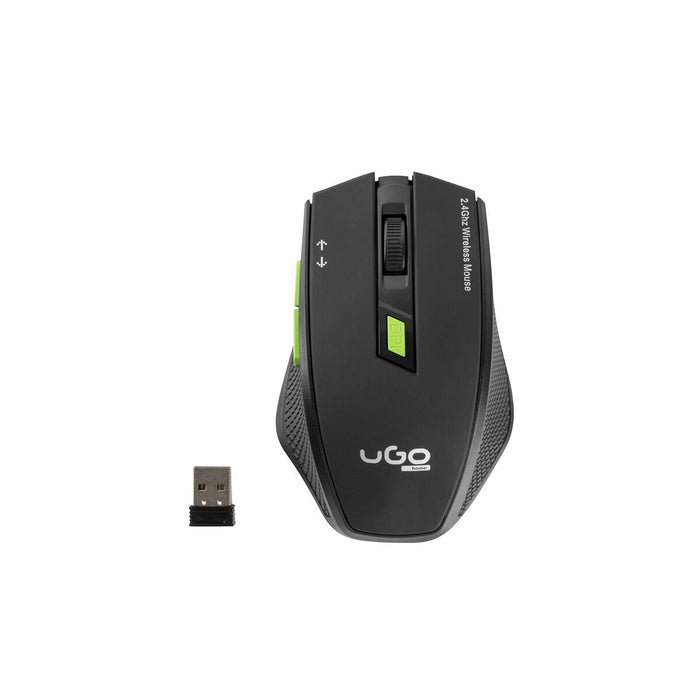 Mouse Ugo MY-03 Negru/Verde