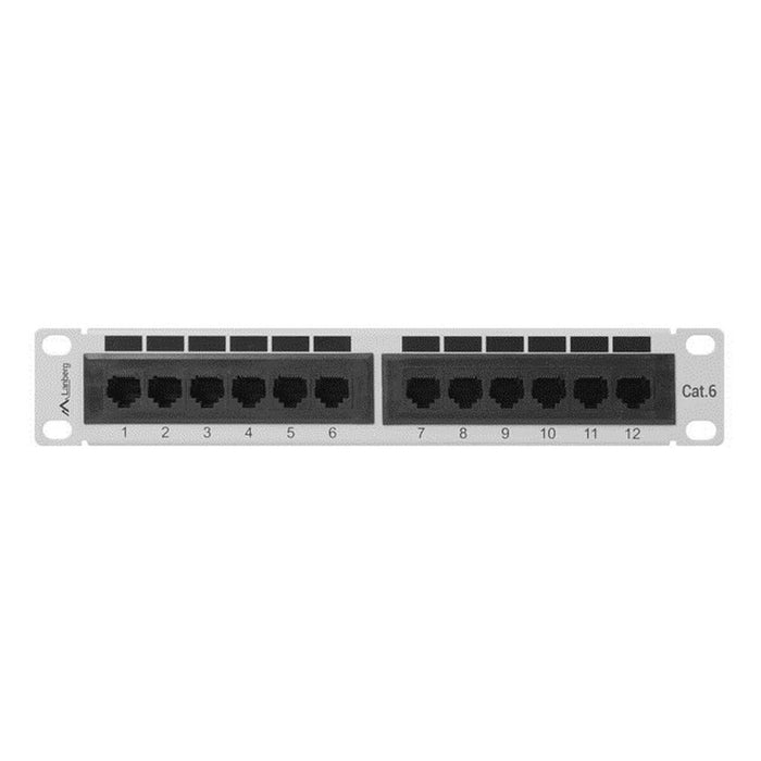 Panou Patch 12 Porturi UTP Categoria 5e Lanberg PPU6-9012-S