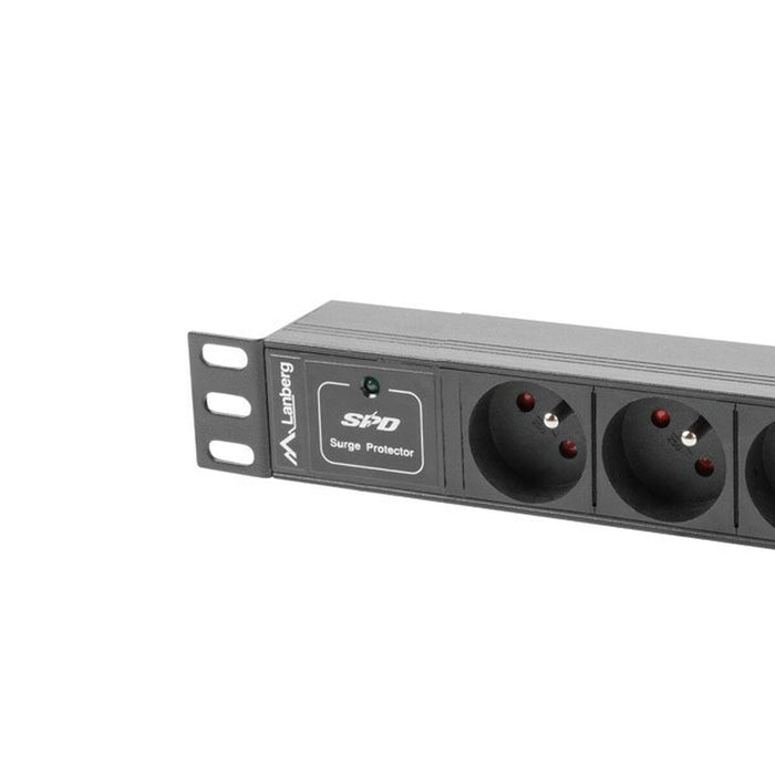 Placă de circuit Lanberg PDU-03F-0200-BK (2 m)