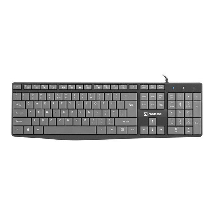 Tastatură Natec NKL-1507 Negru Gri