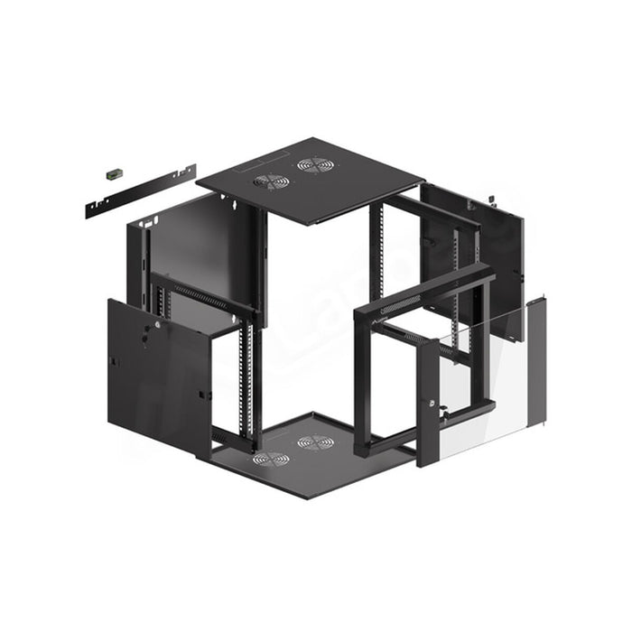Dulap Rack în Perete Lanberg WFFA-5609-10B