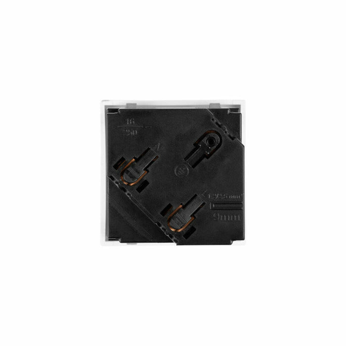 Mufă de Alimentare Lanberg AC-4545SW-F-W