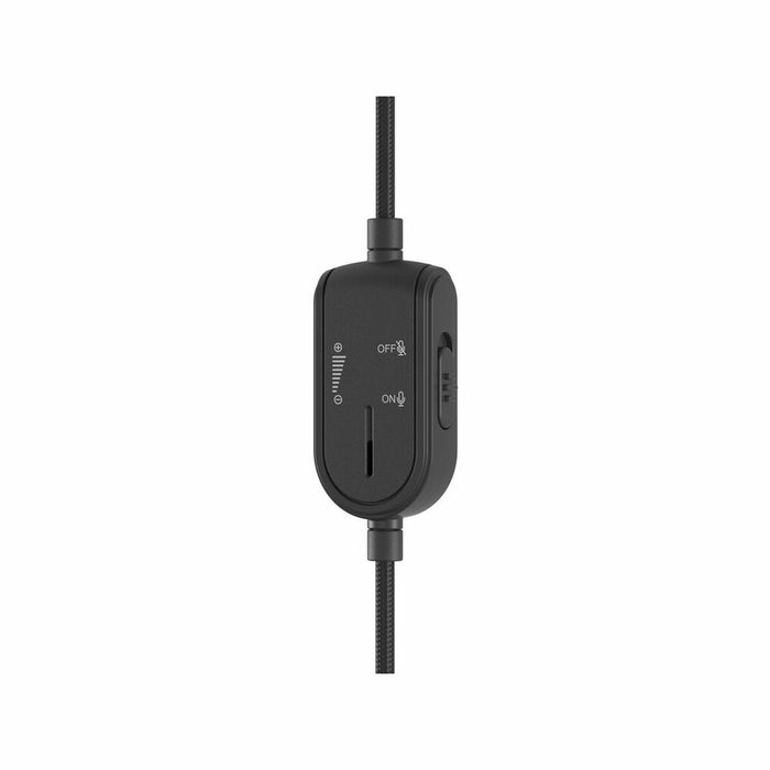 Căști cu Microfon Genesis NSG-1658 Negru Roșu/Negru