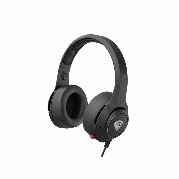 Căști cu Microfon Genesis NSG-1658 Negru Roșu/Negru