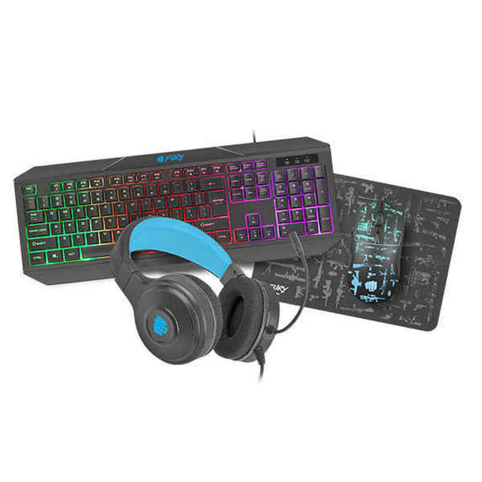 Tastatură și Mouse Gaming VARIOS NFU-1677 Negru