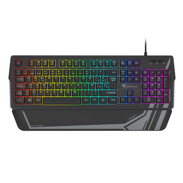 Tastatură Gaming Genesis Rhod 350 RGB Qwerty Spaniolă