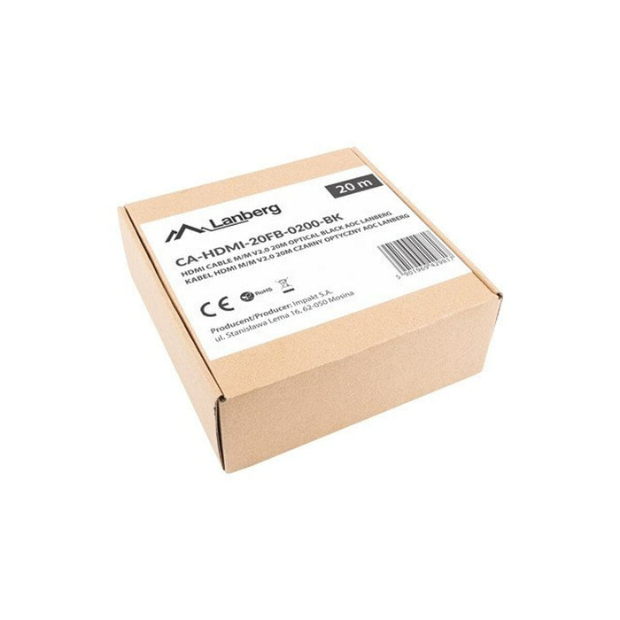 Cablu HDMI Lanberg CA-HDMI-20FB-0200-BK 20 m