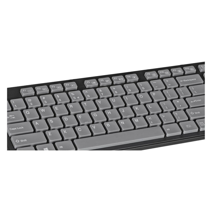 Tastatură Natec NKL-1829 Verde Engleză EEUU QWERTY
