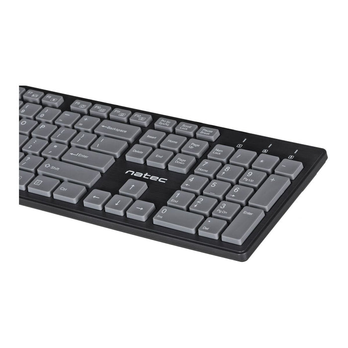 Tastatură Natec NKL-1829 Verde Engleză EEUU QWERTY