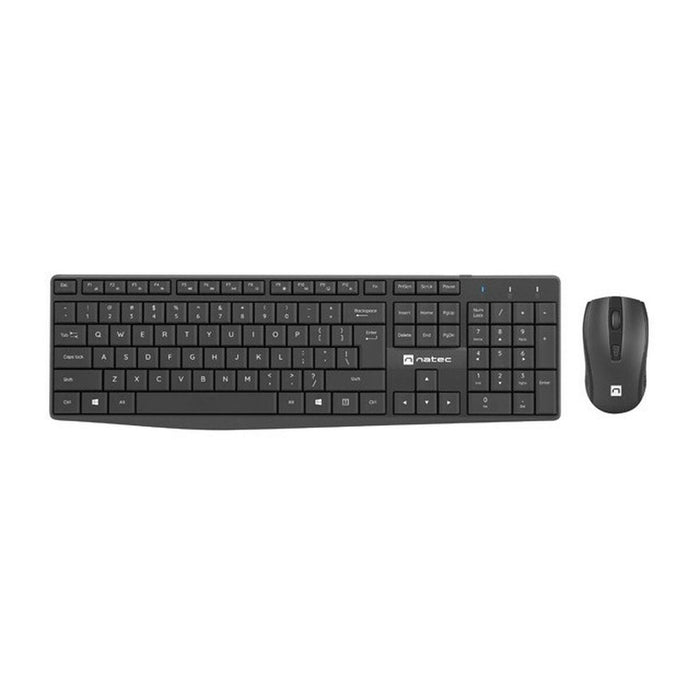 Tastatură și Mouse Natec NZB-1989 Negru QWERTY Qwerty US