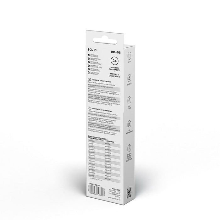 Telecomandă Universală Savio RC-05