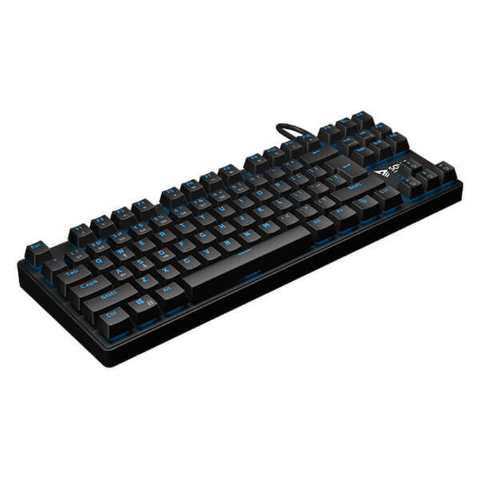 Tastatură Savio Tempest RX Negru Engleză QWERTY