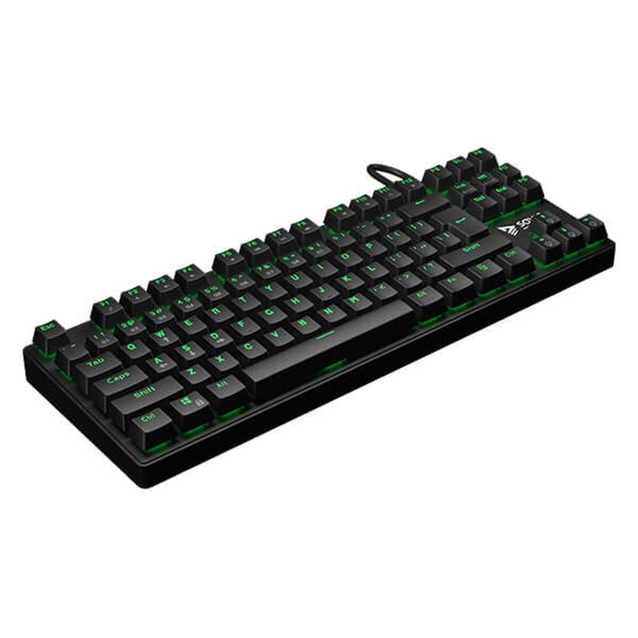 Tastatură Savio Tempest RX Negru Engleză QWERTY