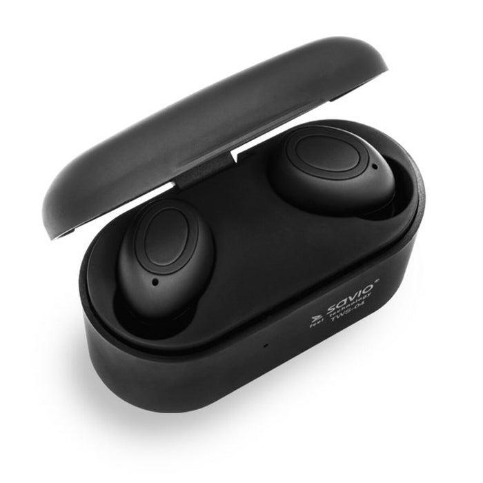Căști in Ear Bluetooth Savio TWS-04 Negru Grafit