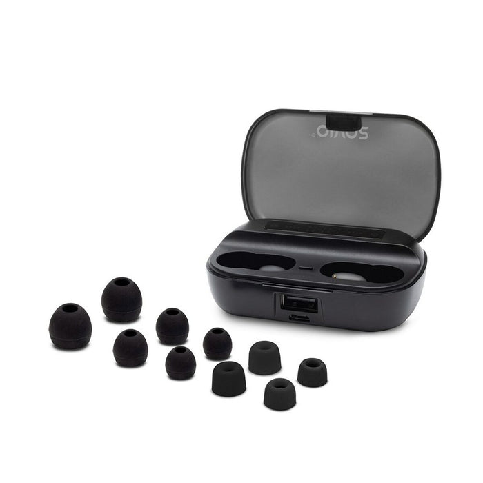 Căști in Ear Bluetooth Savio TWS-06 Negru